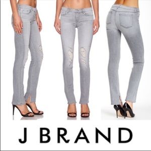 NWT J Brand Mid-Rise slim straight jeans size 32 in color Sweet